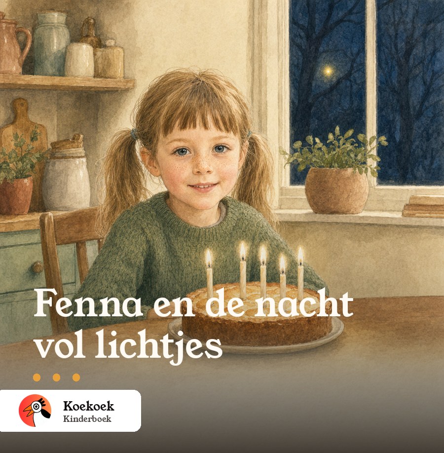 Omslag: Fenna en de nacht vol lichtjes