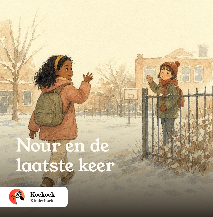 Voorbeeldomslag: Nour en de laatste keer