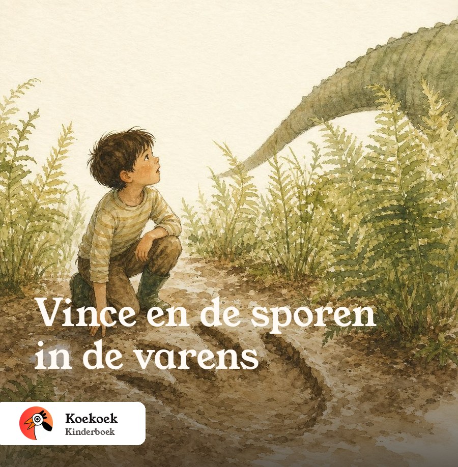 Omslag van Vince en de sporen in de varens