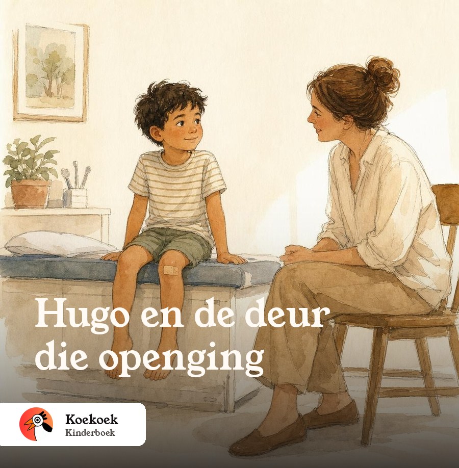 Voorbeeldomslag: Hugo en de deur die openging