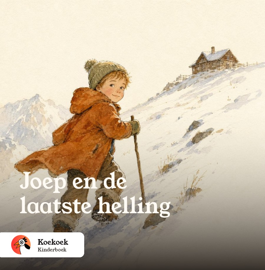 Voorbeeldomslag: Joep en de laatste helling