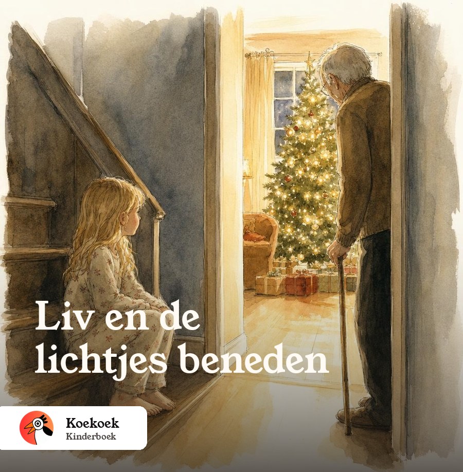 Voorbeeldomslag: Liv en de lichtjes beneden