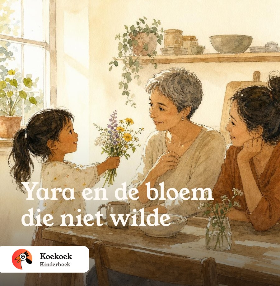 Voorbeeldomslag: Yara en de bloem die niet wilde