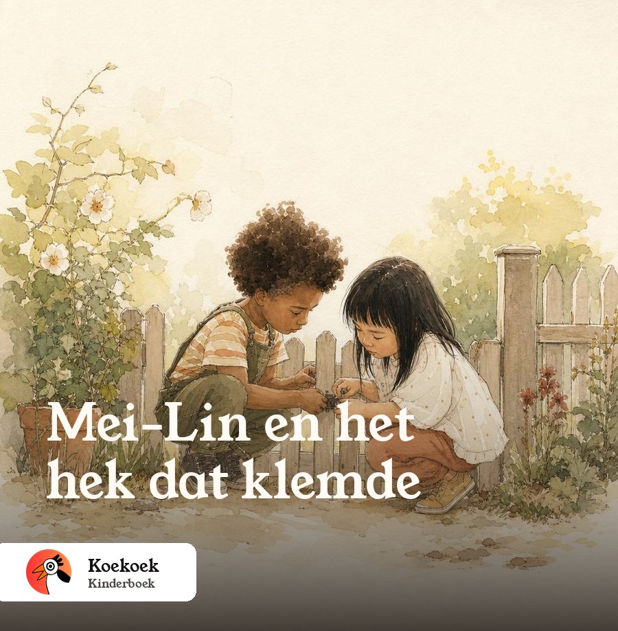 Voorbeeldomslag: Mei-Lin en het hek dat klemde
