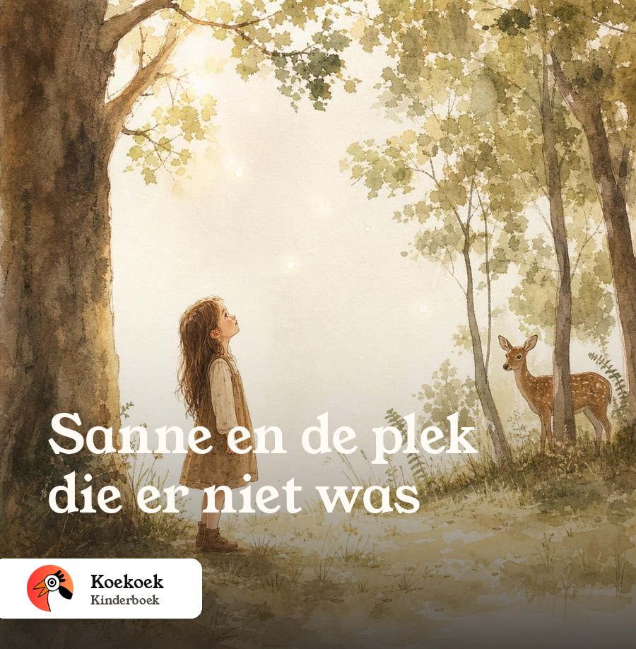 Voorbeeldomslag: Sanne en de plek die er niet was