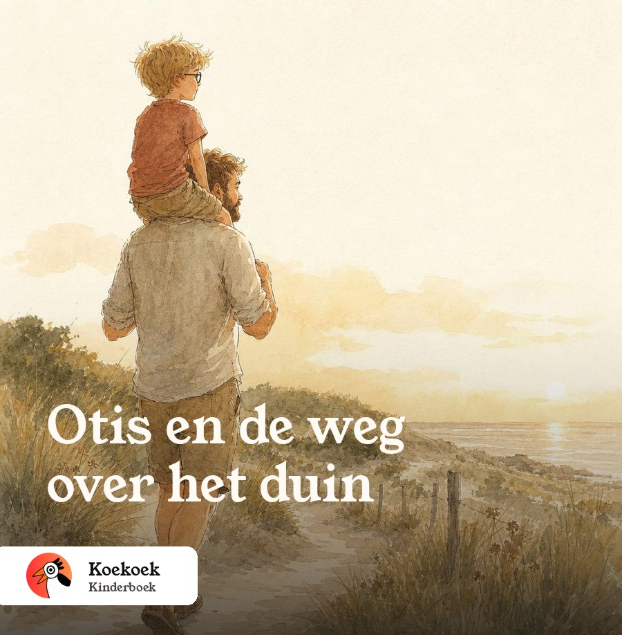 Voorbeeldomslag: Otis en de weg over het duin