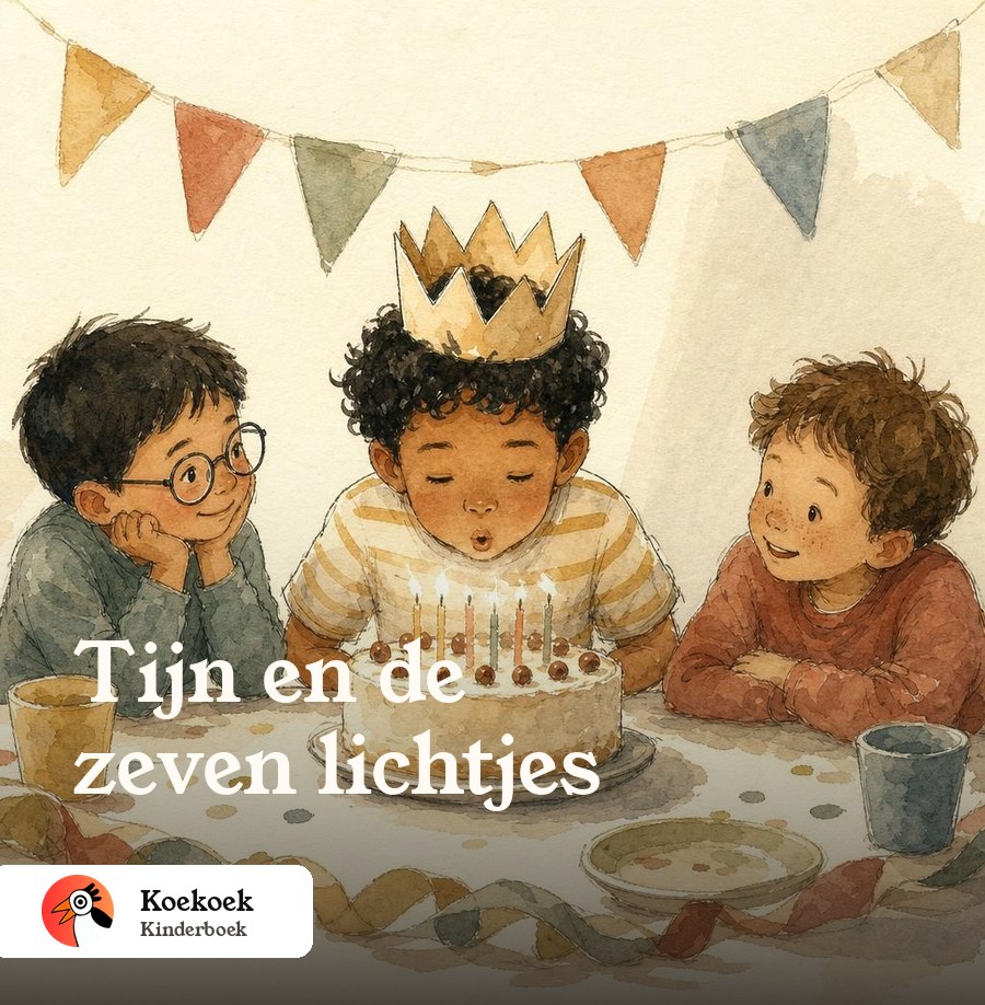 Omslag: Tijn en de zeven lichtjes
