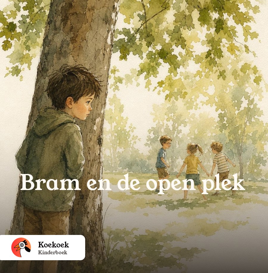 Voorbeeldomslag: Bram en de open plek